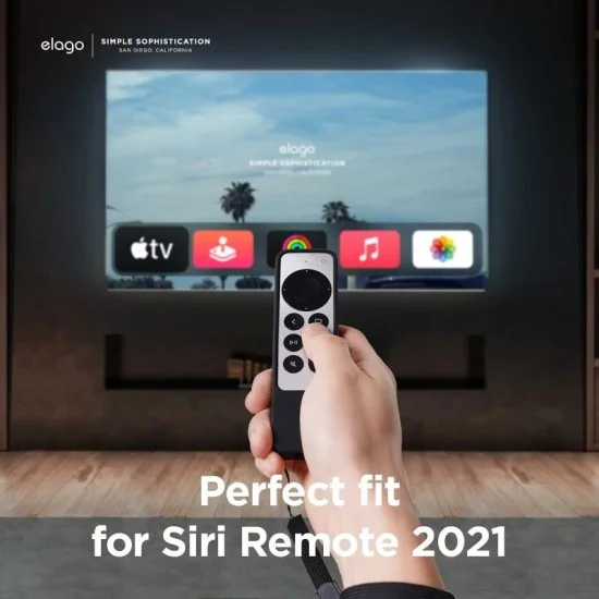 Elago Apple Tv Remote R1 (2021-Present) Intelli Case - Black